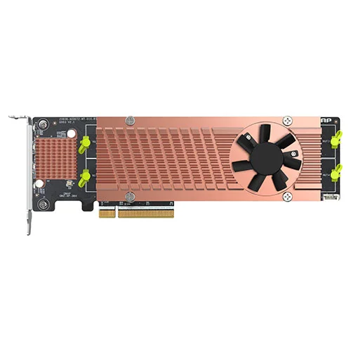 QNAP QM2-4P-384 Quad M.2 NVMe SSD Expansion Card